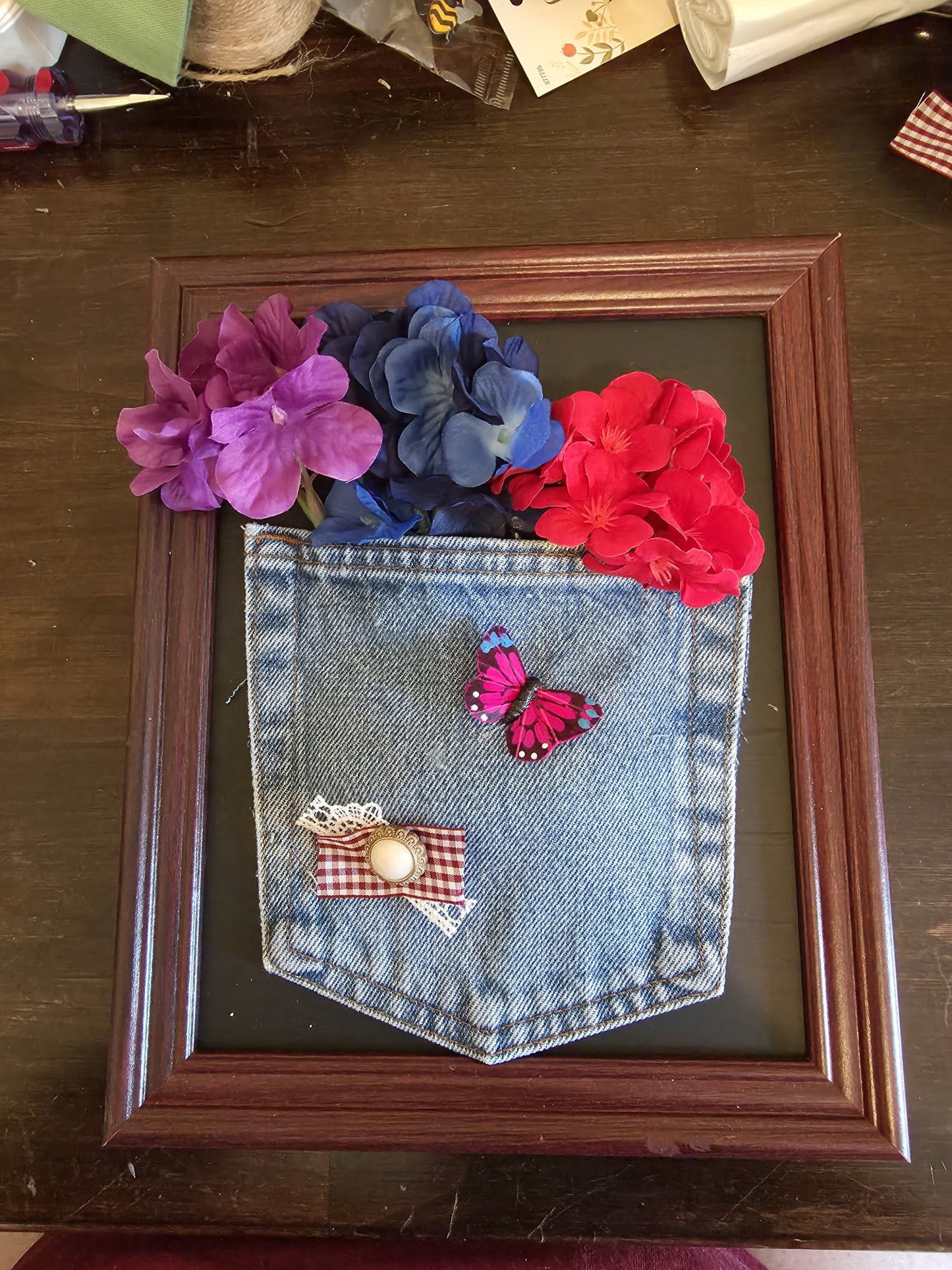 Blooms and Butterfly 3