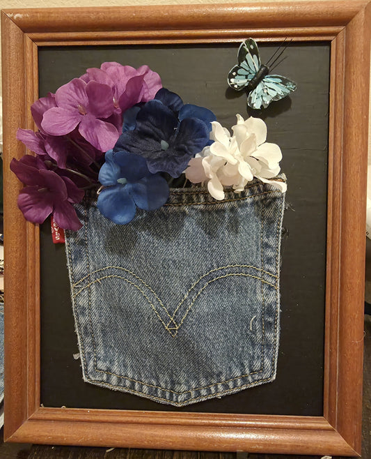 Blooms and Butterfly 1